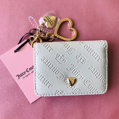 Juicy Couture Not Your Babe Card Case Key FOB Holder Wallet NWT  885919755711|