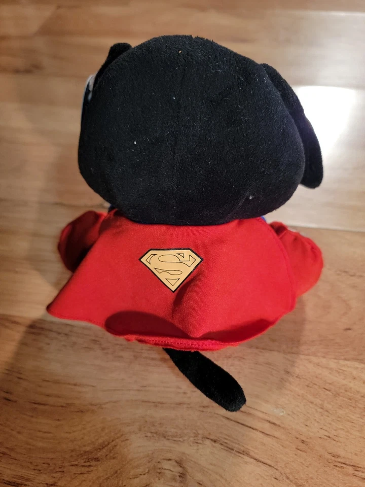 Peluche Skelanimals DC Justice League DAX Superman 6” con etiquetas Toynami Foto 3 de 4