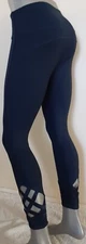 Womens ACTIVE LIFE Navy Criss Cross Straps on Side Size small Compression EUC