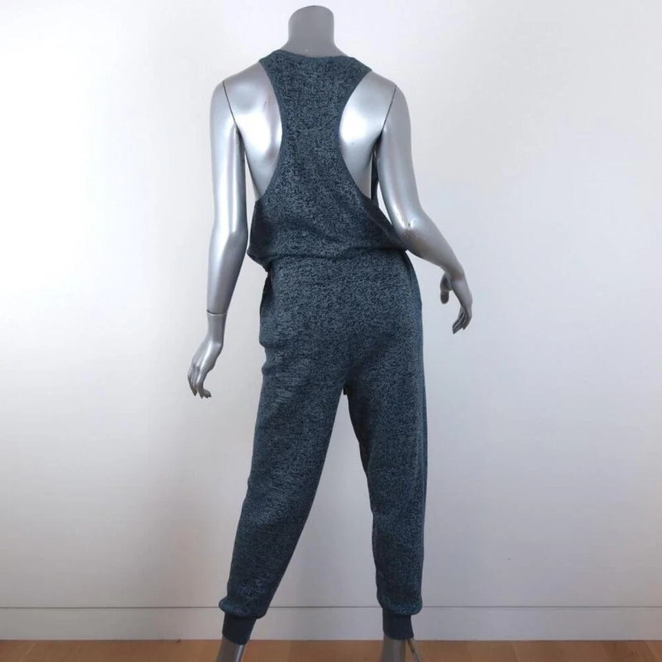 Mono Stella McCartney Azul Teñido Espacial Algodón Tejido Talla 40 Sin Mangas Foto 3 de 4