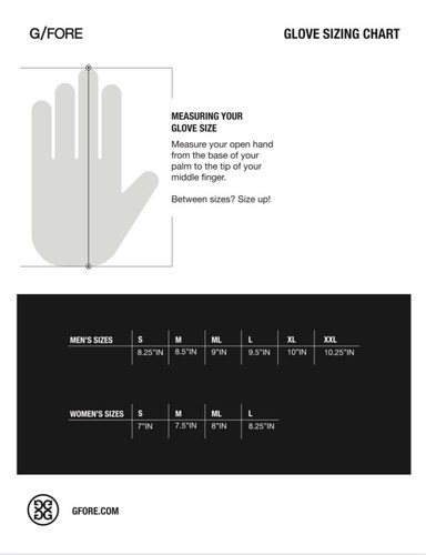 Brand New! G/Fore Men's Collection Golf Gloves: Onyx/Patent, Left Hand Only - 第 2/2 張圖片