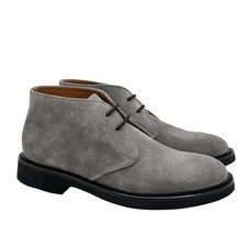 Doucal's Men's Grey Suede Pouch Art. DU1018GENOUF009NN03