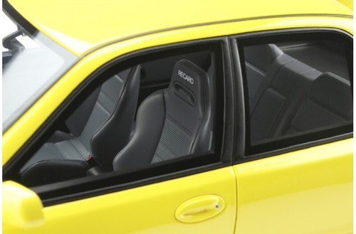 Otto 382 Mitsubishi Evo 3 model road car Yellow Resin 1995 Limited Edition 1:18 - Picture 11 of 11