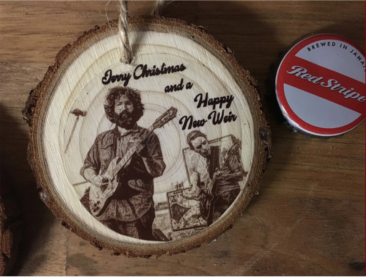 Grateful Dead Christmas Ornament-Jerry Garcia & Bob Weir | eBay