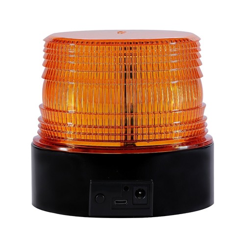 AnTom Magnetic Wireless Beacon Light, Rechargeable Emergency Flashing Warning...