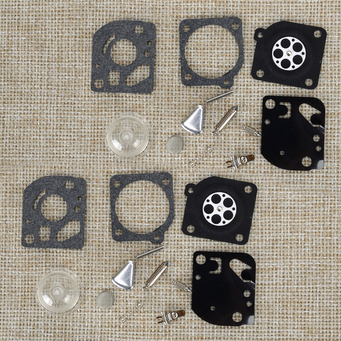 2x Carburetor Rebuild Kit Fit For Husqvarna 128C 128CD 128L 128LD