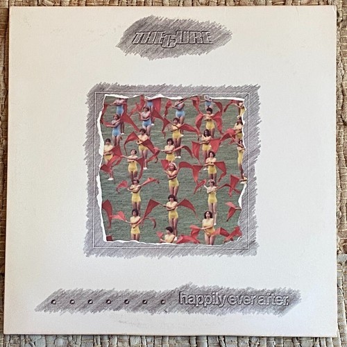 THE CURE - happily ever after - 1981 TRUE ORIGINAL Double Rock Lp RARE LABEL NM
