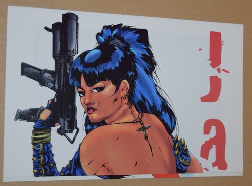Double Impact #5 First Printing Gatefold Rear, Incredible Front Extremely Rare - Picture 2 of 4