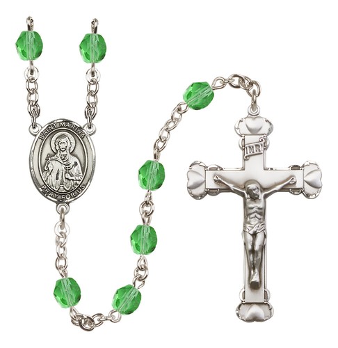 YOU CHOOSE Female Patron Saint August Birthstone Rosary NEW - Picture 95 of 164