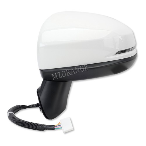 Side Mirror For 2015-2019 Honda Fit/ Jazz Power Glass Turn Signal 5 wires Driver - Foto 11 di 13