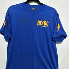 AC/DC Who Made Who 1986 North American Tour Shirt XL