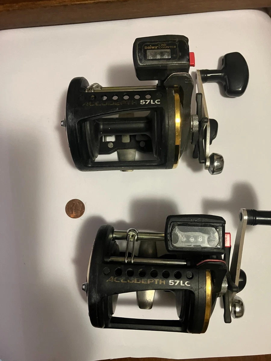 daiwa accudepth plus 27lc line counter reel Built with a single ball Daiwa Accudepth Plus LC Linecounter