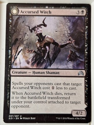 Accursed Witch - Shadows over Innistrad - Magic the Gathering MTG Nice!