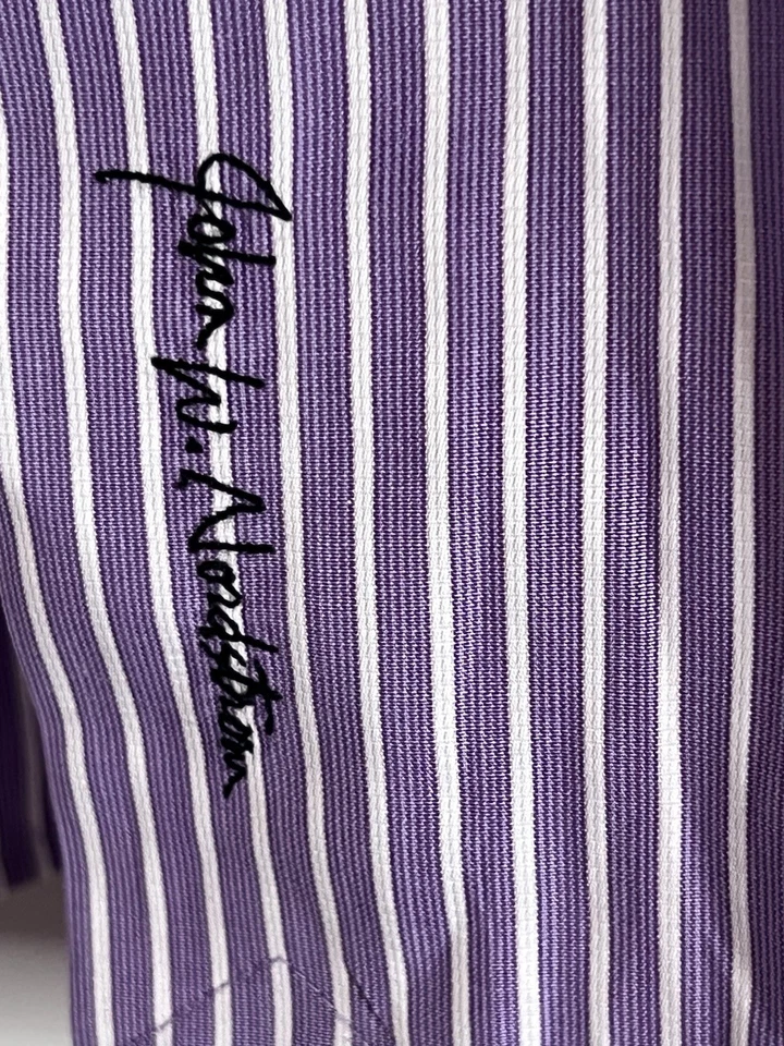 Camisa de vestir John W. Nordstrom ajuste tradicional a rayas talla Algodón egipcio 18 Foto 3 de 4