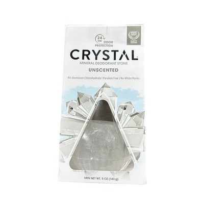 Crystal Deodorant Rock 5oz Natural Mineral Salts Hypoallergenic Formula Body