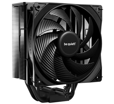 be quiet! Pure Rock 3 Black air cooler, very high cooling capacity, 4 high-perfo