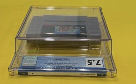 Super Mario Kart (1st Print, 1992) Nintendo SNES Super NES CGC not PSA WATA