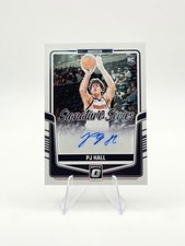 PJ Hall 2024-25 Donruss Optic RC Signature Series Auto SP #SS-PJH