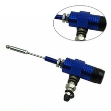 M10x1.25MM Motorcycle Hydraulic Clutch Master Cylinder Rod Brake Pump Blue
