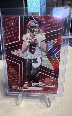 2025 Panini Rookies & Stars - Baker Mayfield #98 Preferred Red /100