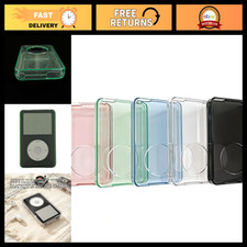 Thick Clear Green Hard Protective Case for iPod Classic 5th 6th Gen 60GB 80GB 16