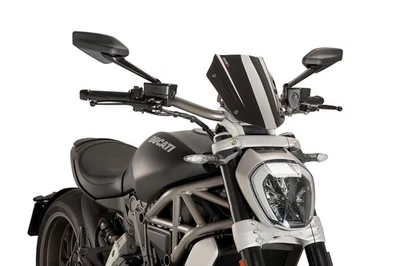 Puig New Generation réglable pour Ducati X DIAVEL S, X DIAVEL, entre autres Noir - Photo 1/4
