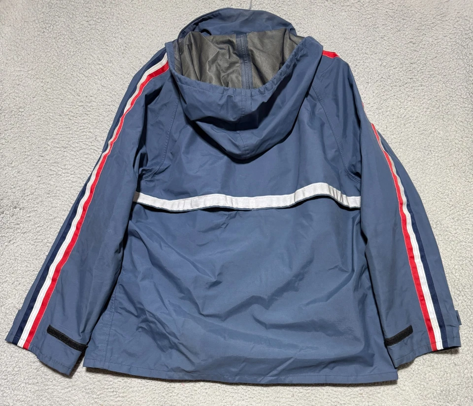 Vintage Blauer Gore-Tex USPS Postal Hooded Rain Jacket Mens XL Mesh Lined - Image 4 of 4