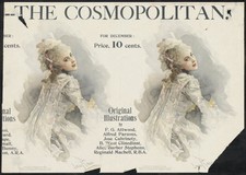 Victorian Lady Wall Art Poster - Elegant Vintage Illustration