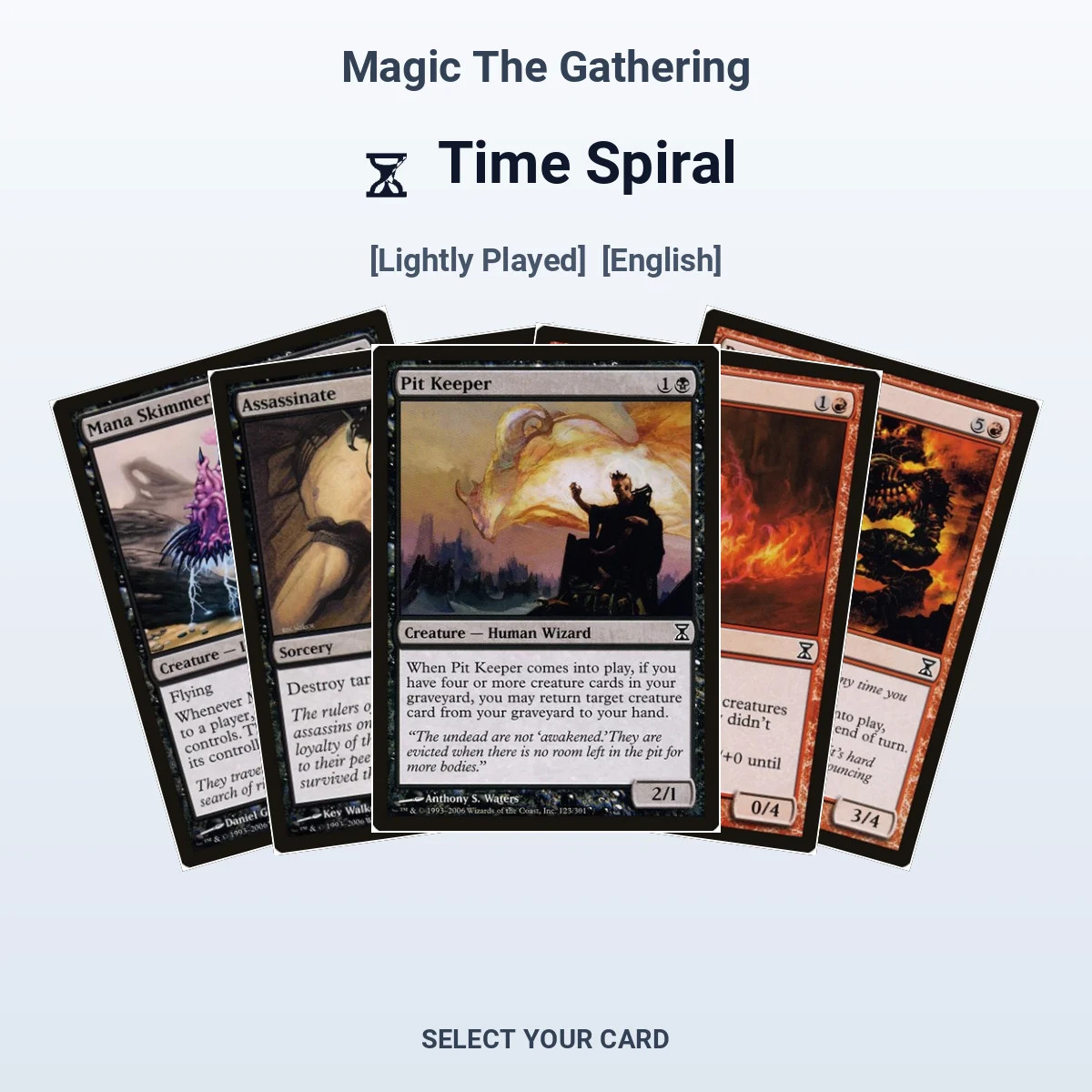 Magic The Gathering Time Spiral - Select Your Cards (LP)
