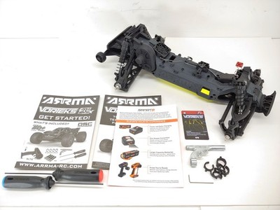 NEW ARRMA VORTEKS 223S 1/10 2WD STADIUM TRUCK ROLLER SLIDER W/ SERVO! YELLOW