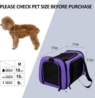 Henkelion Pet Carrier for Small Medium Cats Dogs Puppies up to 15 Lbs