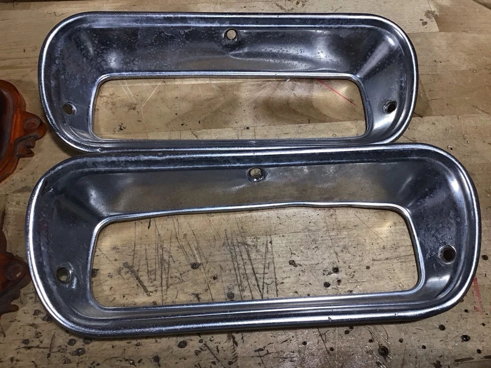 Biseles y lentes usados Chevy, camioneta GMC 47-72, lámpara de estacionamiento Foto 4 de 4