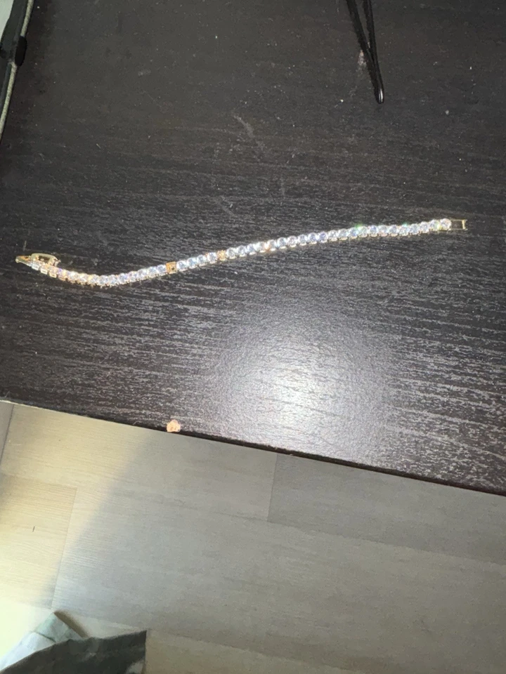 Moissanite Bracelet Gold - Image 3 of 4