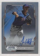 2019 Bowman Sterling Prospect Auto Jonathan Hernandez #BSPA-JH Auto s3g