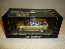 PMA Minichamps 1/43 BMW 323i Touring E46 1999 Gold Metallic Minicar