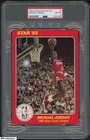 1985 Star Slam Dunk 5x7 #5 Michael Jordan Chicago Bulls RC Rookie HOF PSA 8