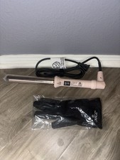 L  ange Lange Le Curl Titanium Curling Wand Blush Pink 25mm NEW 