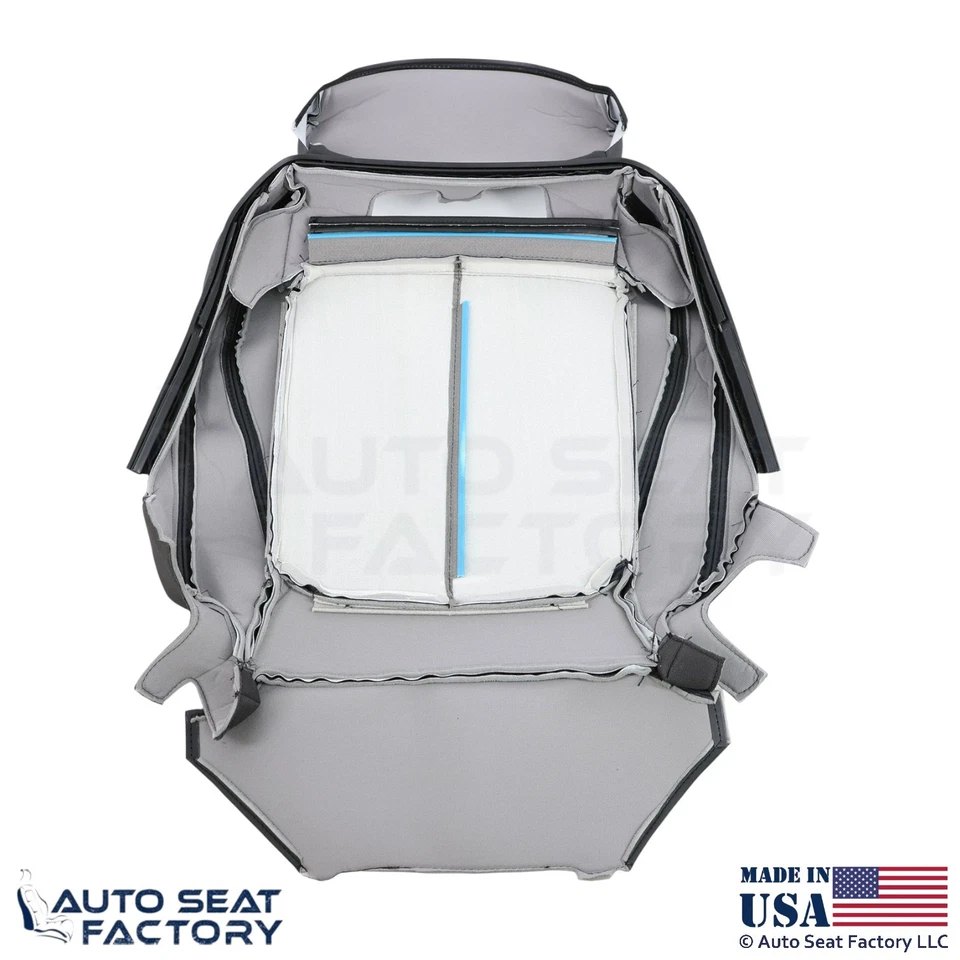 2014-2020 For BMW 4 Series Genuine Leather Front Bottom Replacement Covers Black - Image 3 of 4