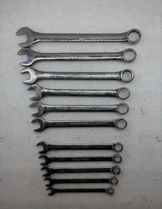 Blue Power BPW12MST Combination Wrench Set Missing 13mm
