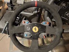 Image of Thrustmaster T300 Ferrari Integral Alcantara Racing Wheel Black