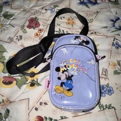 Disney X Zara Mickey Mouse Club Light Purple & Clear Phone Bag Sm Crossbody 7x4