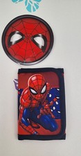 Geldb&ouml;rse Portemonnaie Kinder Spiderman Spinnennetz oder Batman