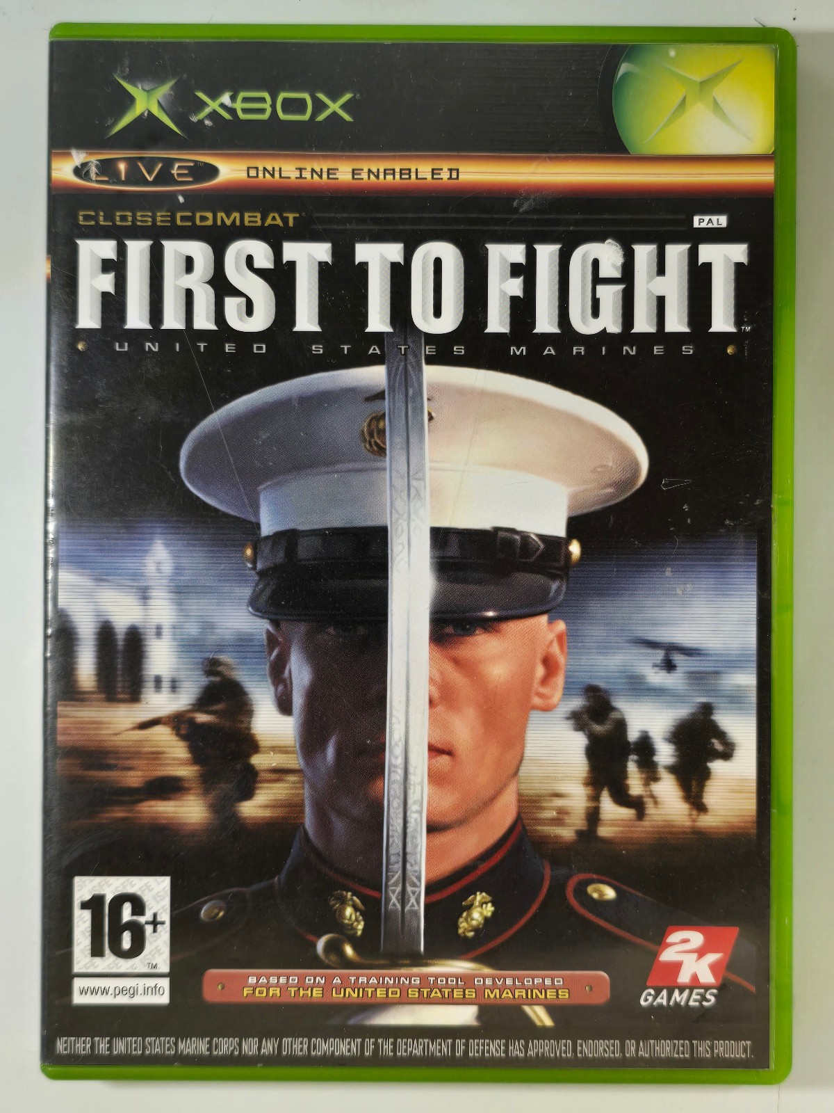 Close Combat: First to Fight With Manual - Microsoft Xbox