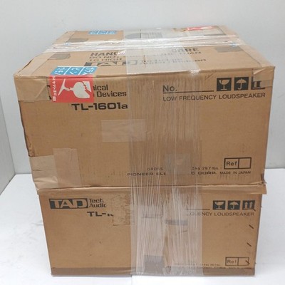 PIONEER TAD TL-1601A Woofer Unit Pair Set w/ Box Used Japan