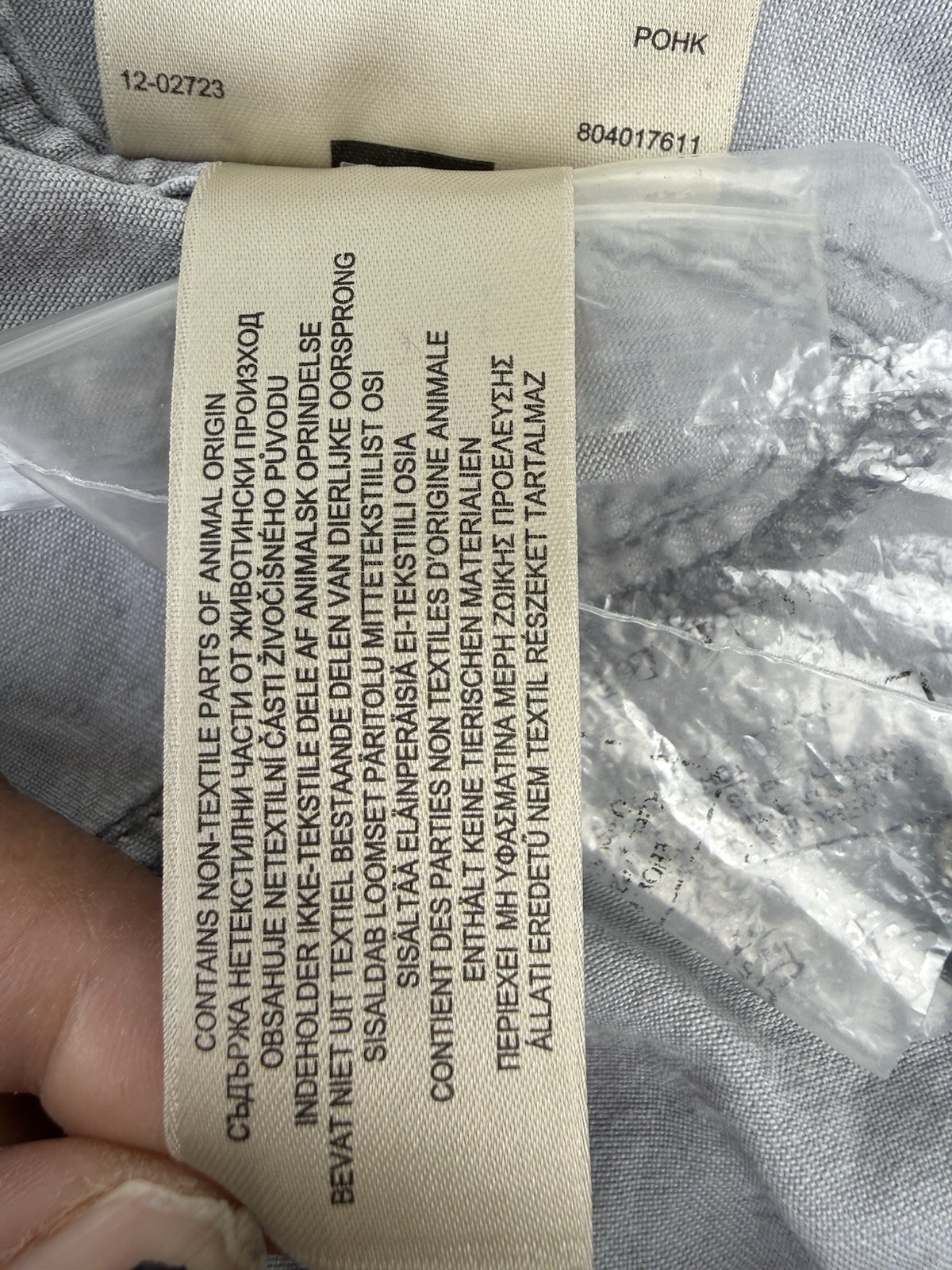 BURBERRY Brit Solid Button Blouse in  Gray Shades… - image 16