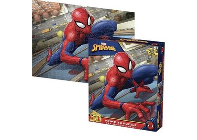 Marvel Spider-Man Prime 3-D Puzzle 500pc 24 x 18 New Unopened  3D lenticular box