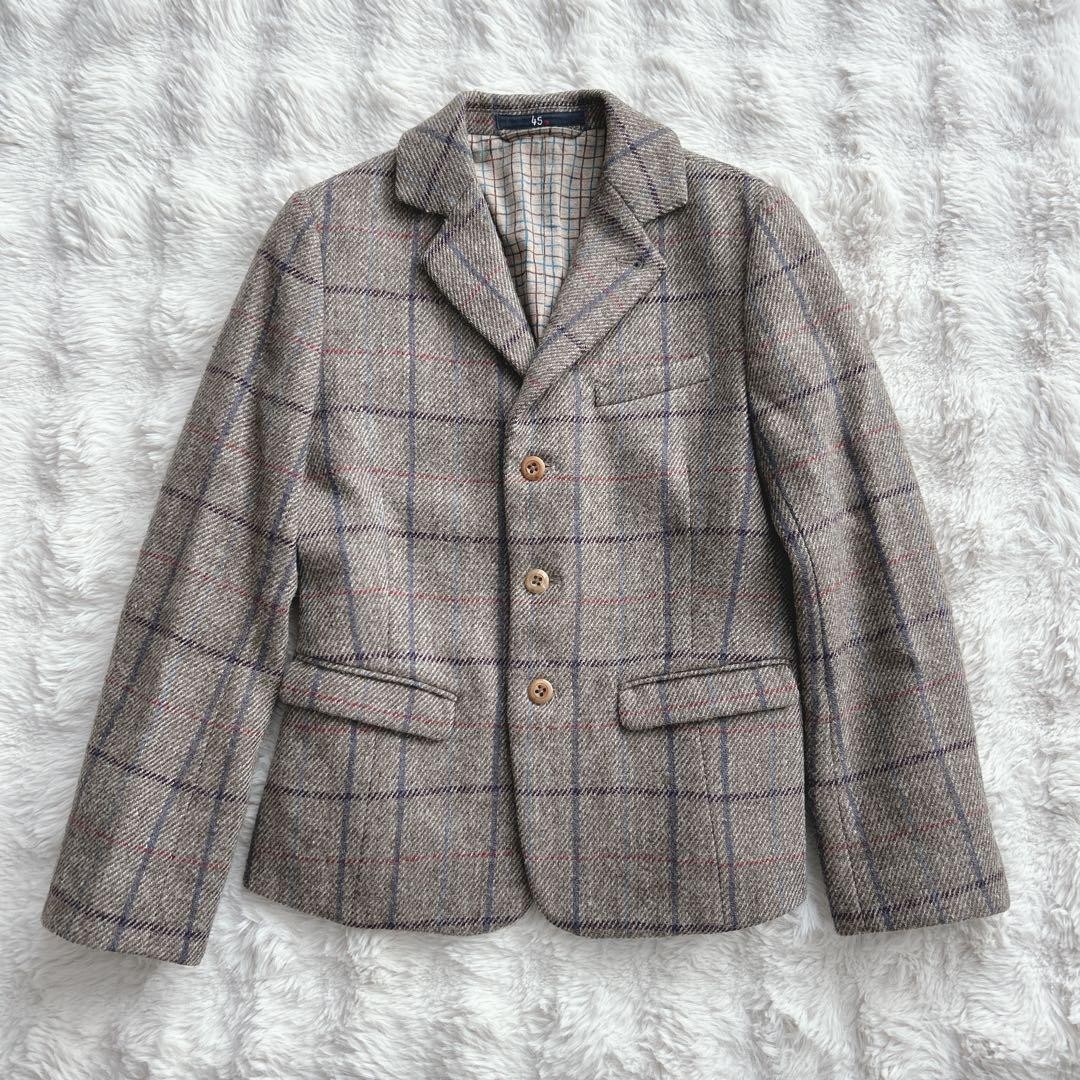 45R Lovat Tweed Jacket, Check Pattern, Wool - image 5