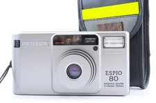 Pentax ESPIO 80 Zoom 35-80 AF Point  Shoot 35mm Camera w/ Case MINT 