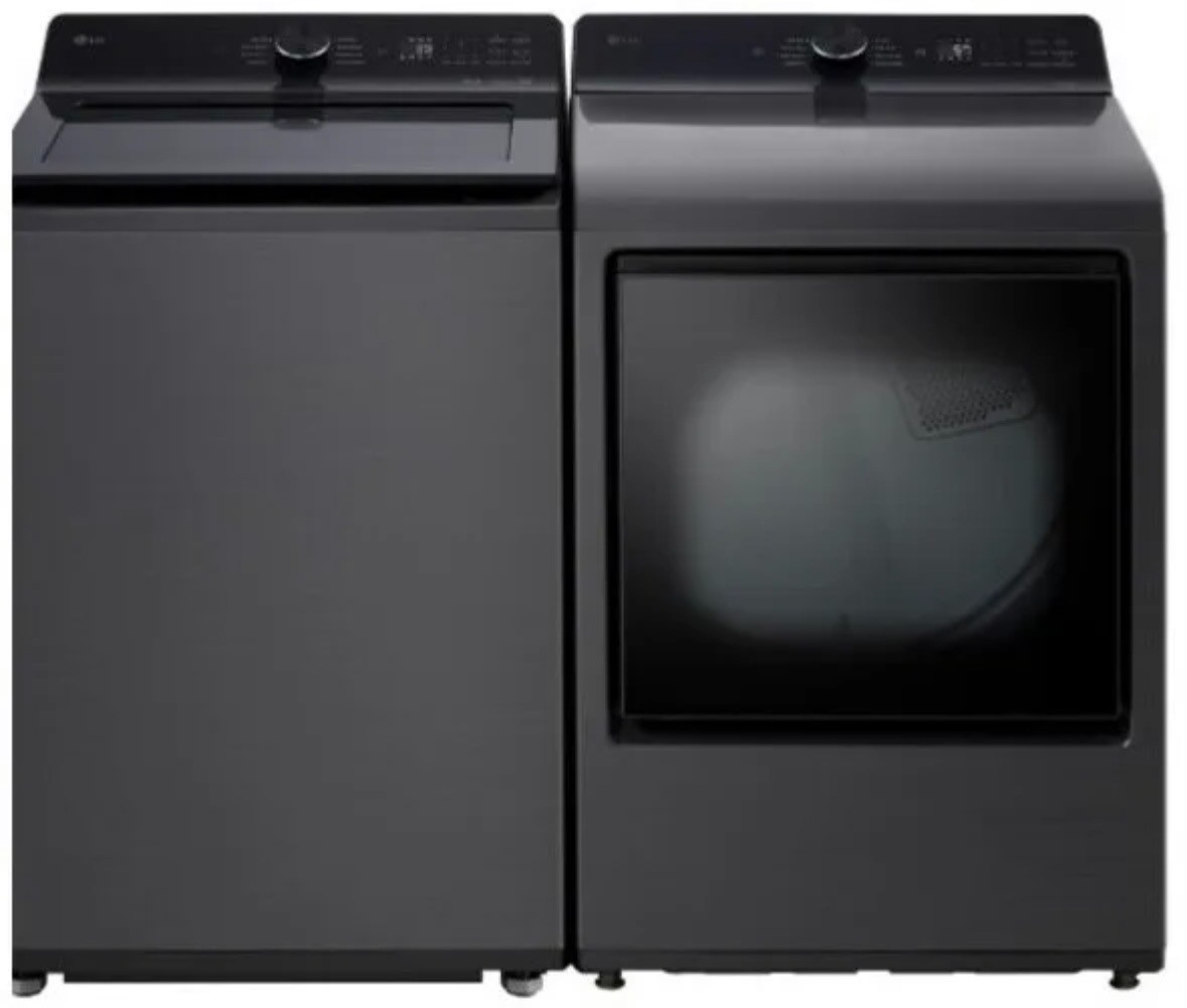 New Washer and Electric Dryer Set  LG