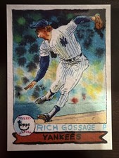 Rich Gossage 2025 Topps Shoebox Treasures Andy Friedman Paint Splatter /15